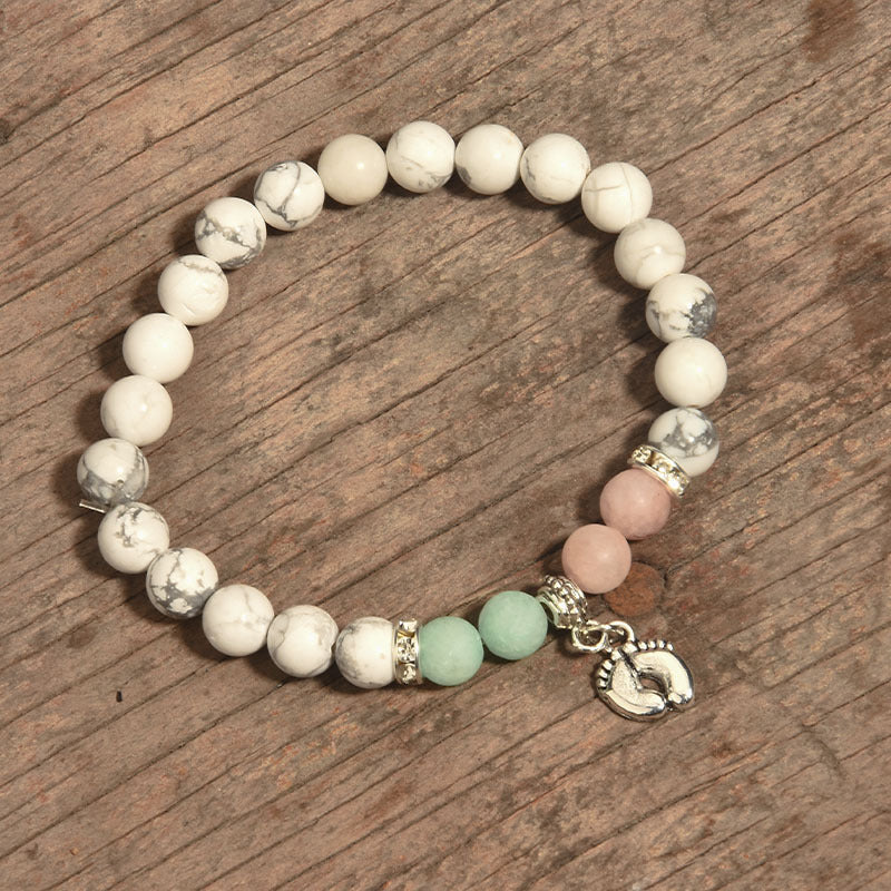 Geometric Crystal Turquoise Bracelet