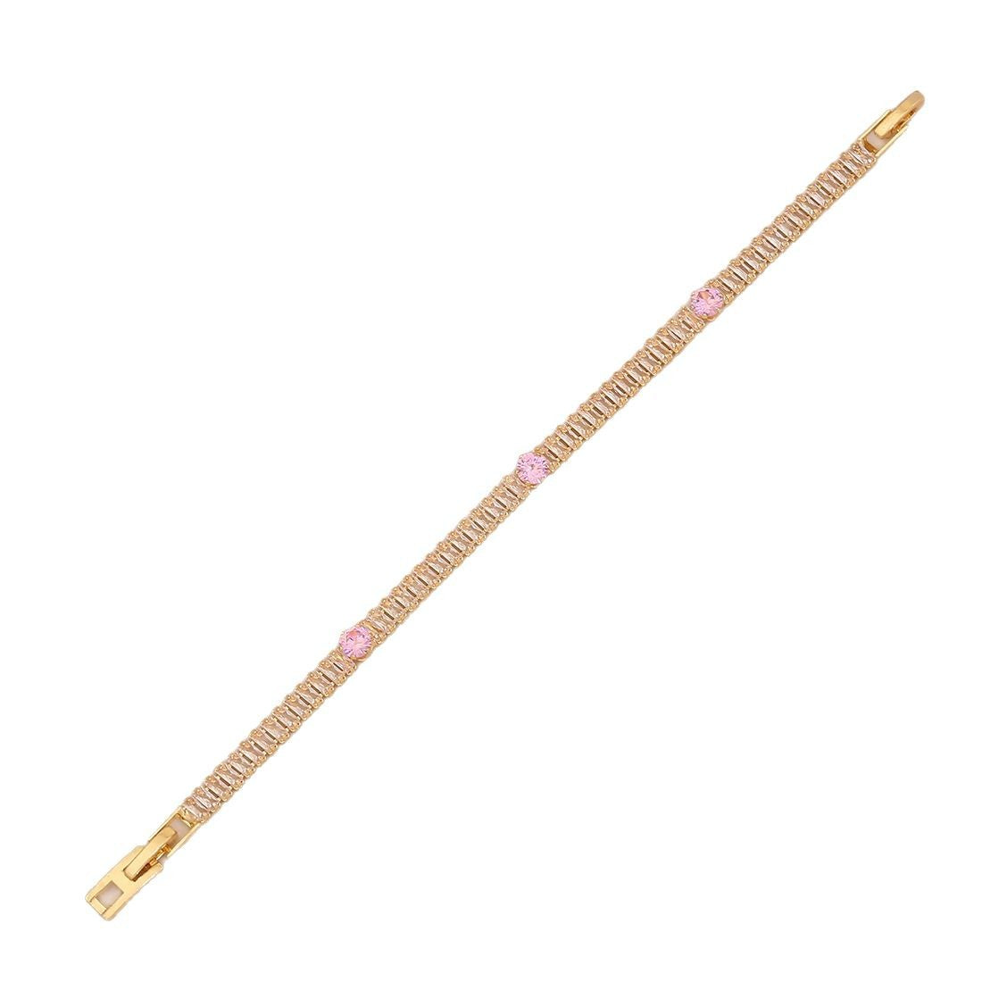 Bracciale da donna con zirconi a forma di goccia e geometrica, stile OL alla moda, con intarsi di strass