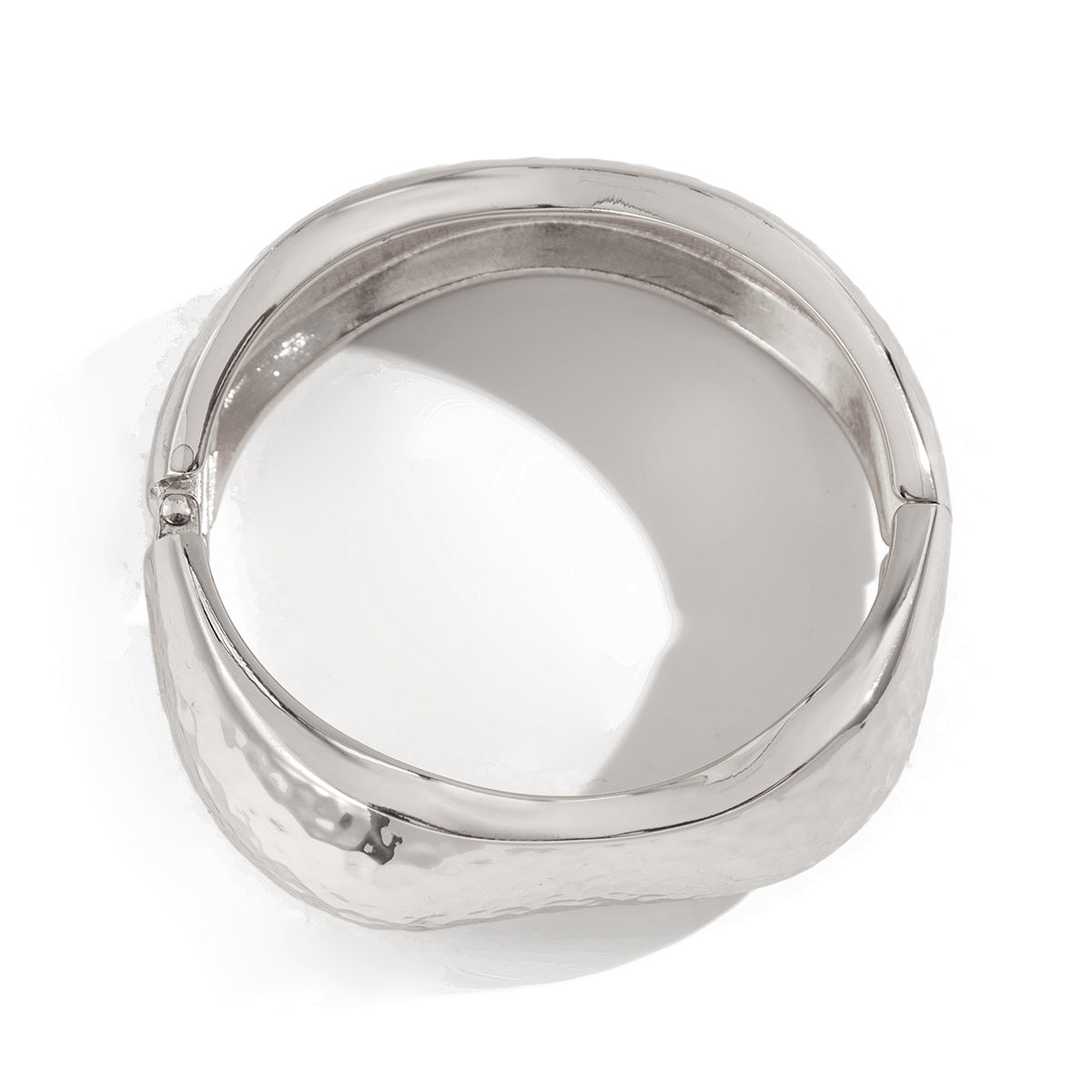 Minimalist Irregular Double Layer Plated Alloy Bracelet Set