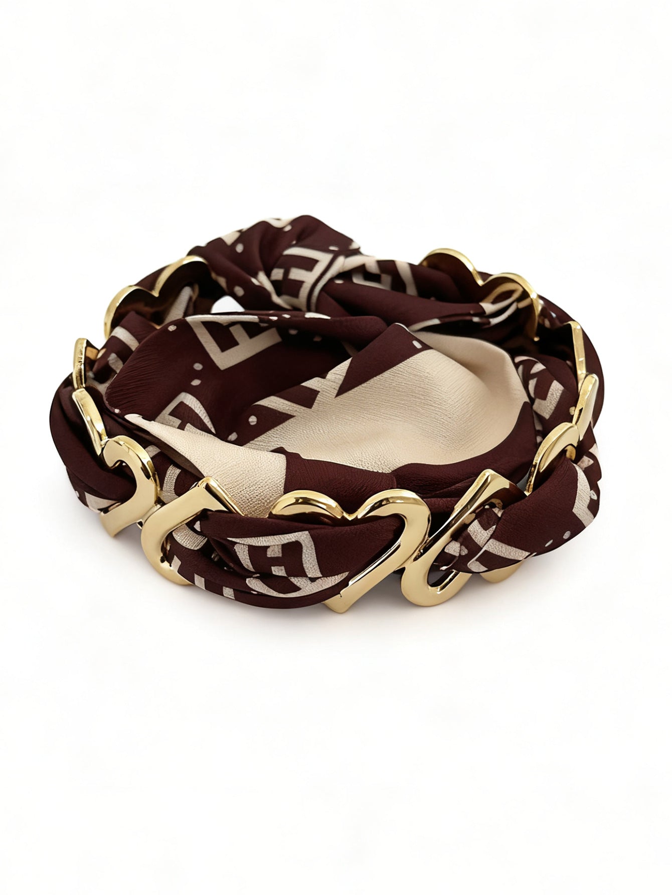 Elegant Irregular Hollow Heart Leaf Flower Stainless Steel Plated Open Cuff Bracelet for Women
