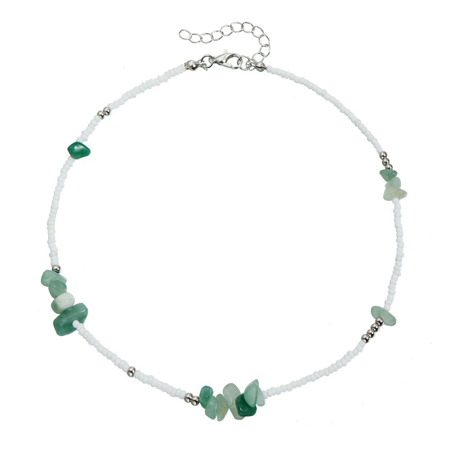 Irregular Geometric Alloy Plated Necklace for Women