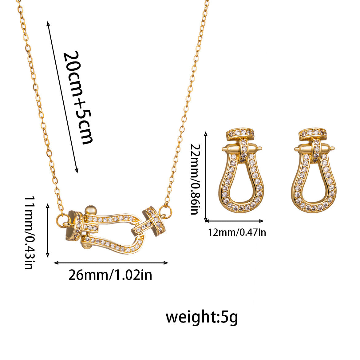 Collar minimalista geométrico de titanio bañado en acero para mujer con circonita cúbica incrustada y cadena cruzada