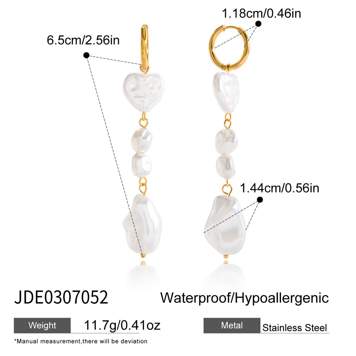 Pendientes geométricos de acero inoxidable con acabado chapado para mujer, elegantes, de lujo, joyería para la oreja