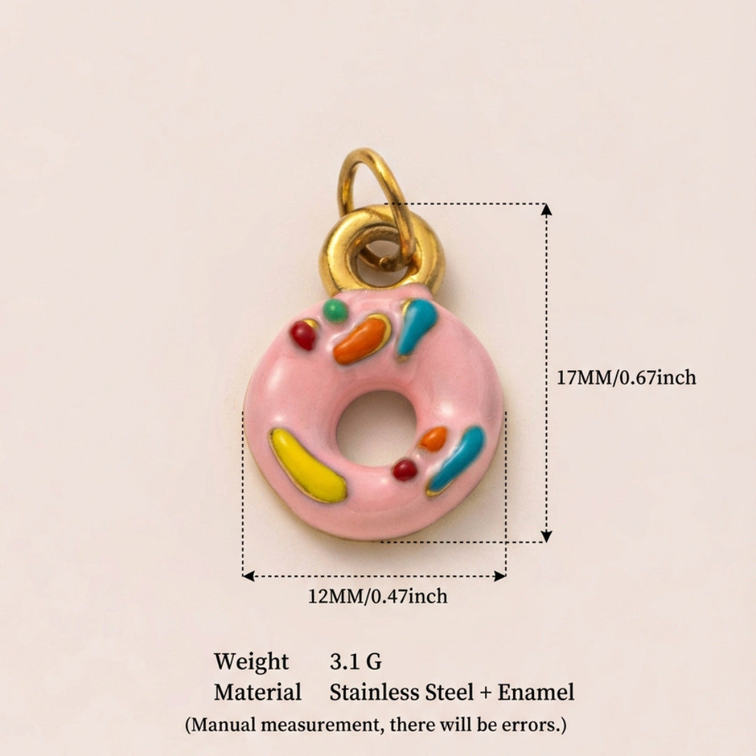 Minimalist PVD Plated Brass Fruit Charm Bar