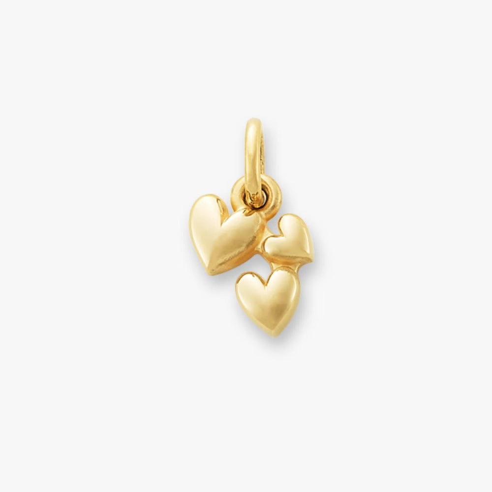 Streetwear Vintage Stainless Steel PVD Gold Plated Skateboard Shoe Charm Bar