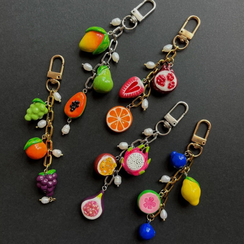 Sweet Fruit Stainless Steel PVD Plated Pendant