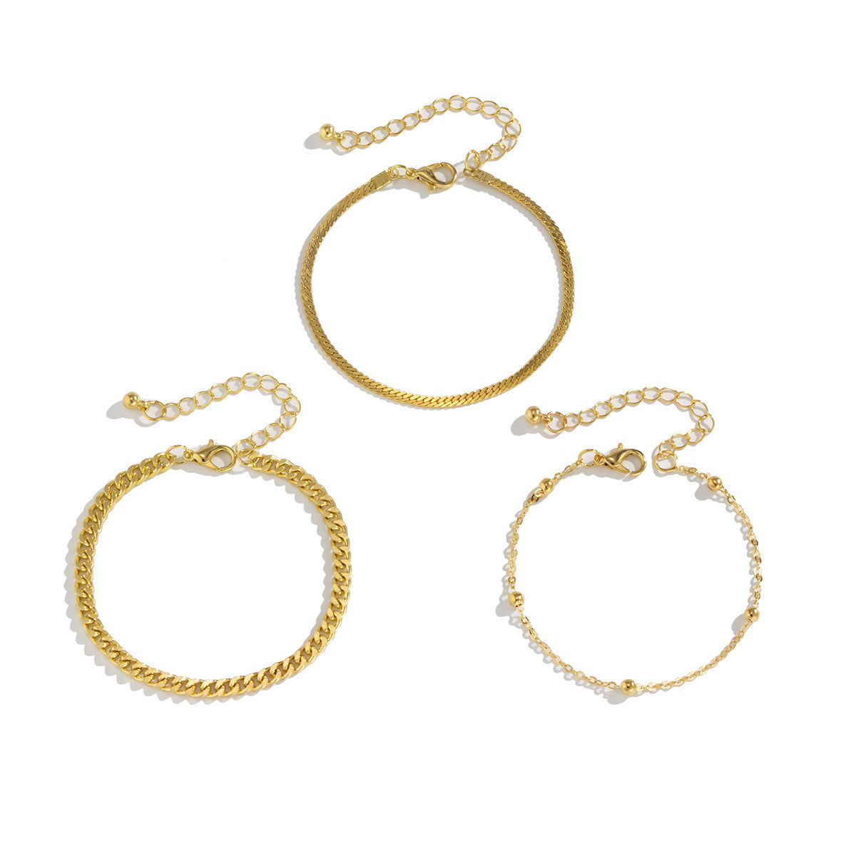 Bracciale a Serpente Minimalista da Donna con Design Geometrico Cavo Gioielli in Metallo Elettroplaccato