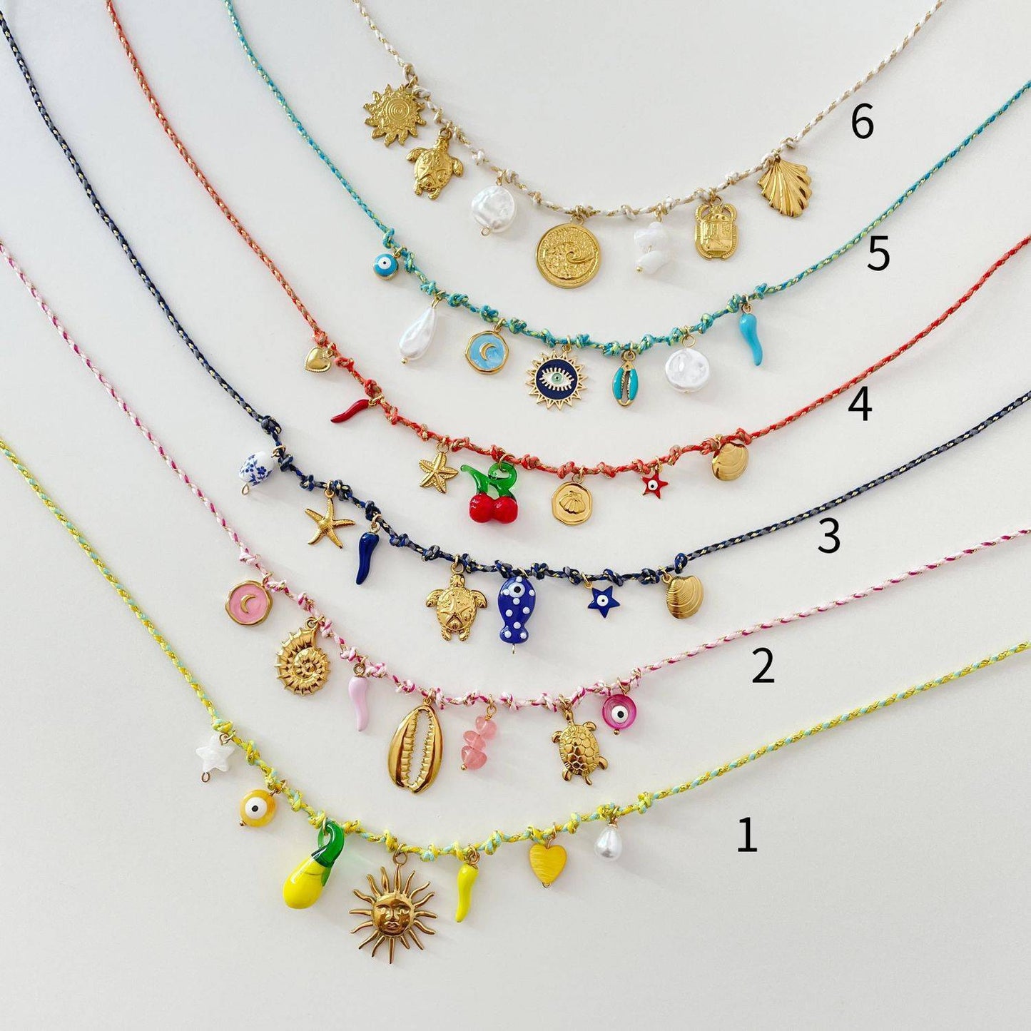 Ciondolo con Barretta a Charm per Collana in Acciaio Inossidabile PVD, Stile Casual, con Animale