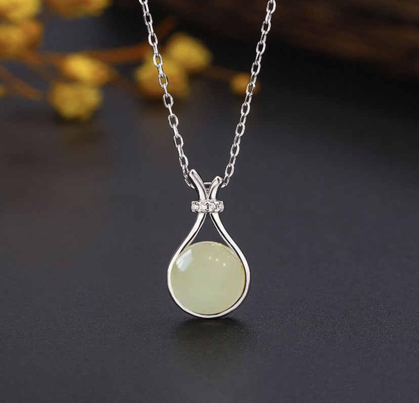 Minimalist Geometric Titanium Steel Pendant Necklace with Plated Finish for Women and Men Box Chain Locket Style
