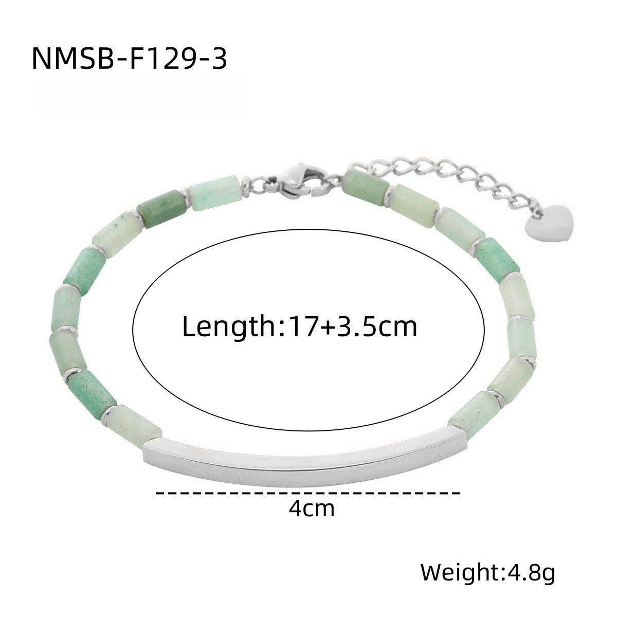 Bracciale da donna in acciaio inossidabile placcato oro 18K con motivo a nodi di bambù, design geometrico rettangolare, stile ufficio minimalista