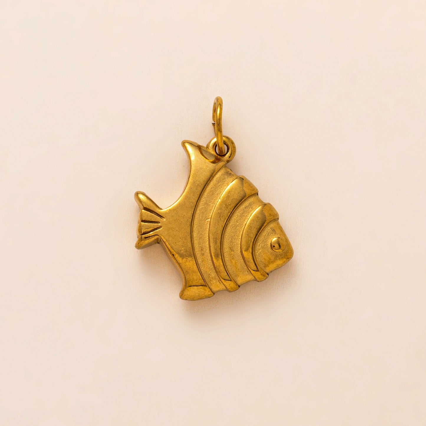Vintage Fruit Pattern Stainless Steel 18K Gold Plated PVD DIY Charm Bar