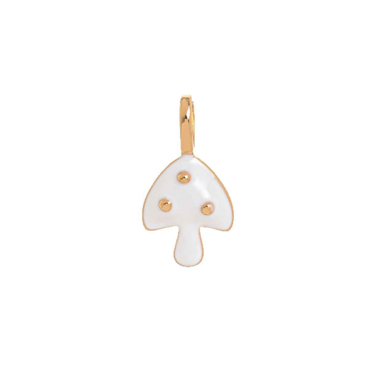 Minimalist Square Geometric Brass Charm Bar with Cubic Zirconia Inlay for Women