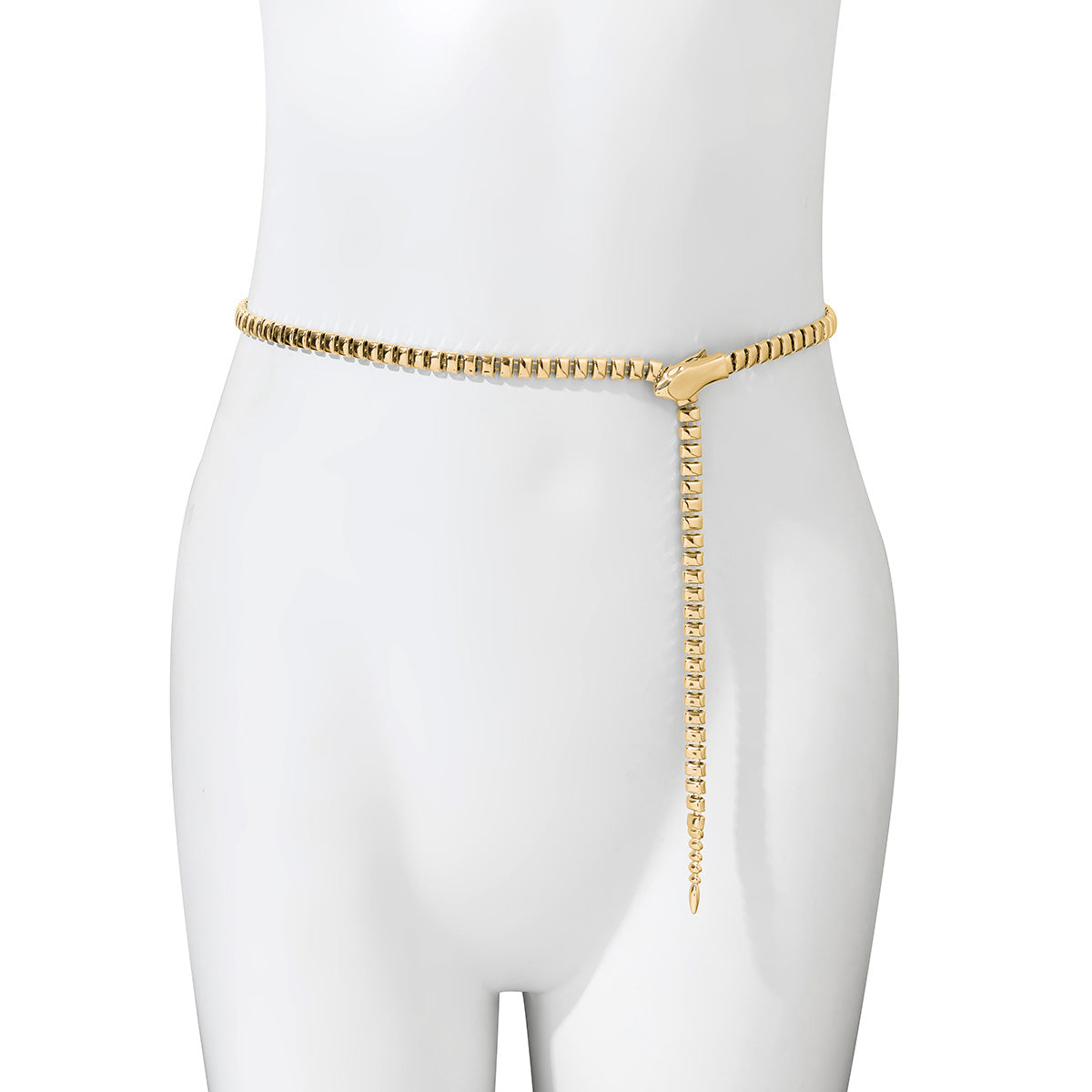 Catena Vintage Sexy da Donna, in Alluminio per la Vita, con Nappe