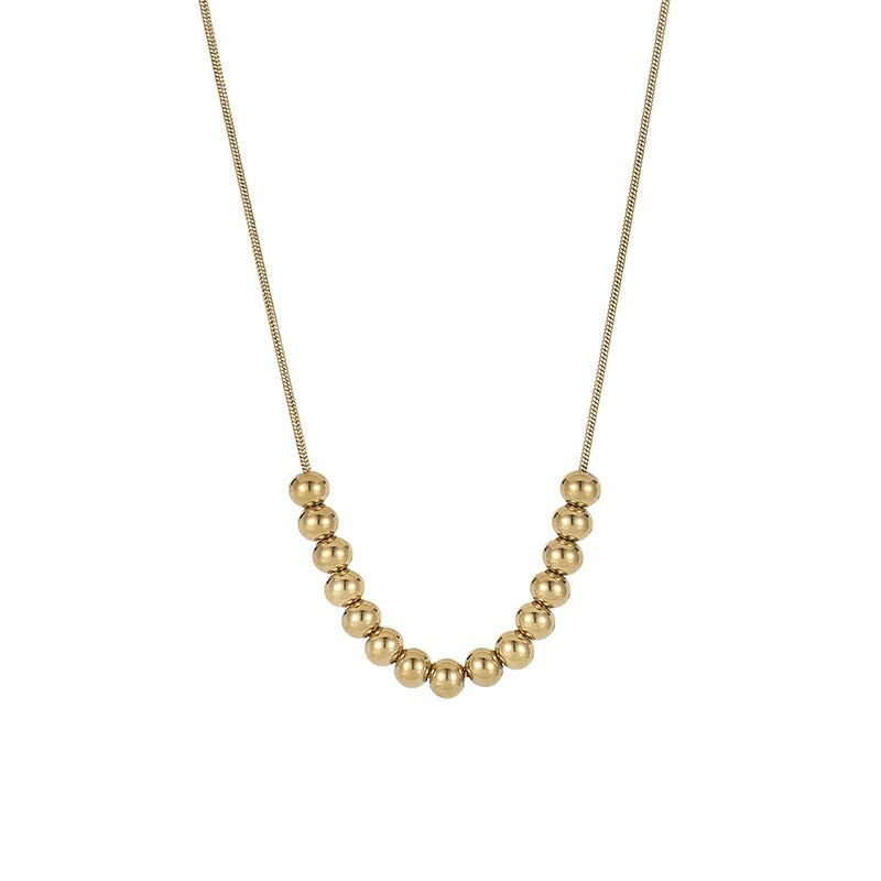 Original Design Irregular Animal-Shaped Titanium Steel Plated Delicate Clavicle Necklace for Women
