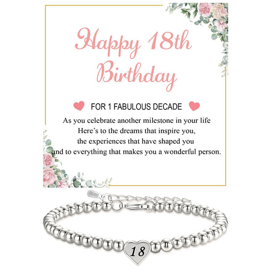 Personalized Heart Letter Number Brass Plated Silver Adjustable Bracelet Unisex Fashion Jewelry