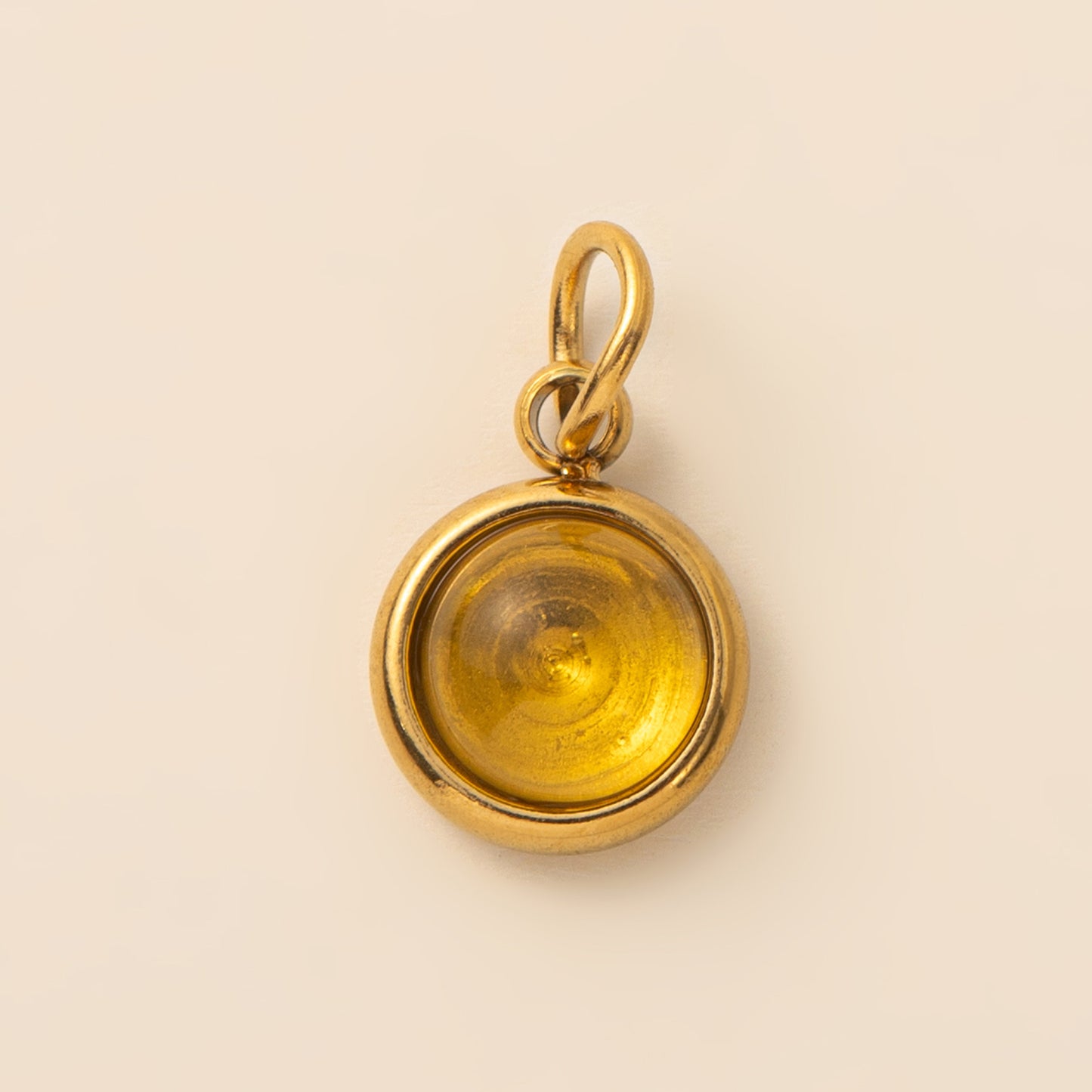 18K Gold Plated Stainless Steel Teardrop Star Cubic Zirconia Pendant Necklace for Unisex
