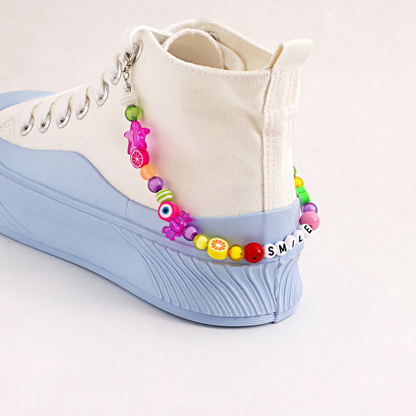 Minimalist Braided Alphabet Ethnic Style Alloy Anklet for Women with Geometric Design