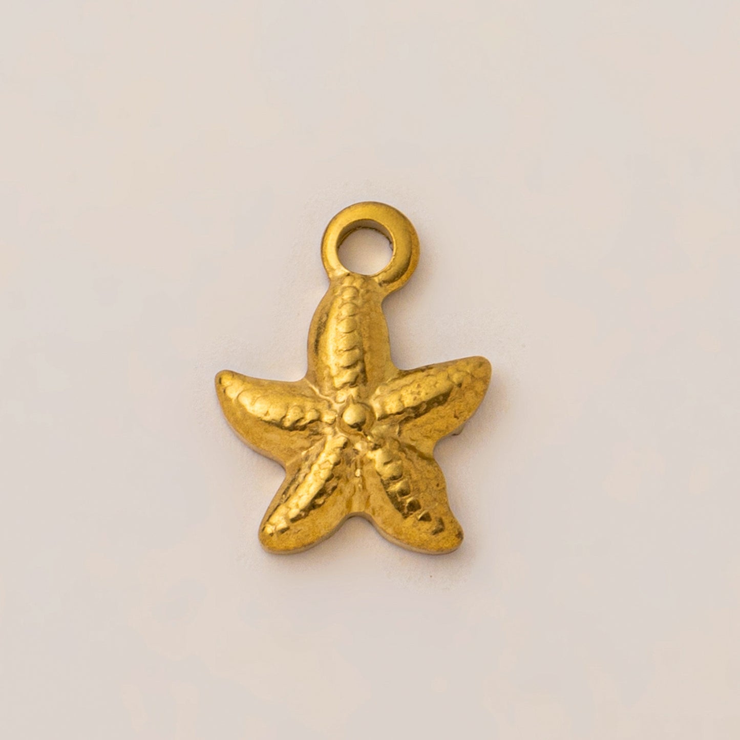 Vintage Plated Stainless Steel Starfish Heart Fish Rectangle Geometric Pearl Inlay Charm Bar