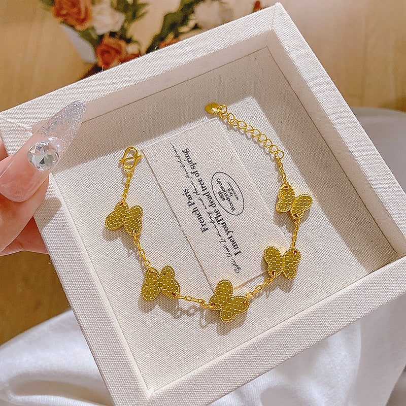 Minimalist Luxury Gold Plated Brass Laser Bracelet for Unisex