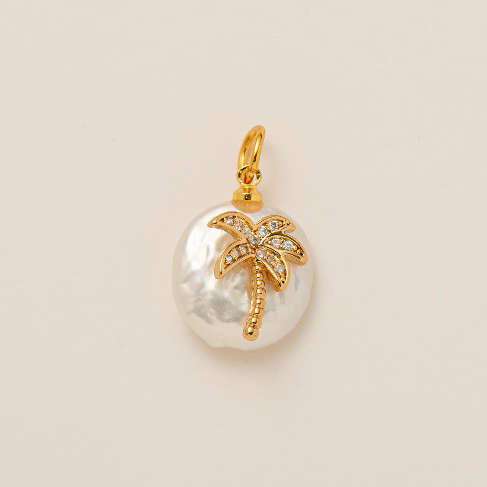 Minimalist Luxury 18K Gold Plated Brass Star Animal Pendant with Cubic Zirconia Corn Chain Necklace Unisex Jewelry Charm Bar