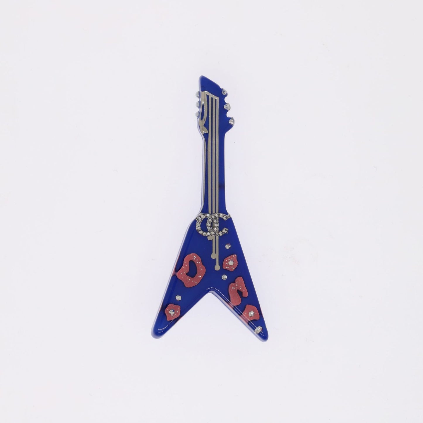 Colorful Enamel Acrylic Cartoon Brooch with Pearl and Rhinestone Inlay for Women