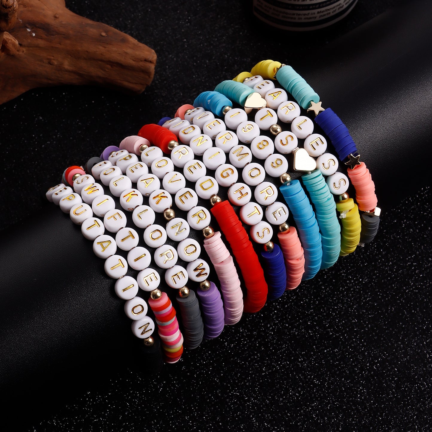 Geometric Shape Alloy Bracelet with Plated Finish for Women Inspired by Taylor Swift Fan Art