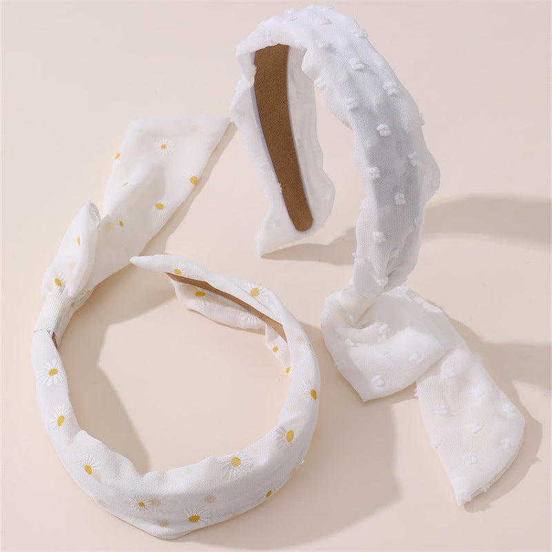 Diadema de tela a cuadros para niñas con forma de orejas de conejo y borde de encaje, accesorio antideslizante para el cabello para niñas
