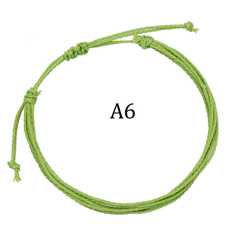 Handmade Braided Heart Nylon Friendship Bracelet Unisex