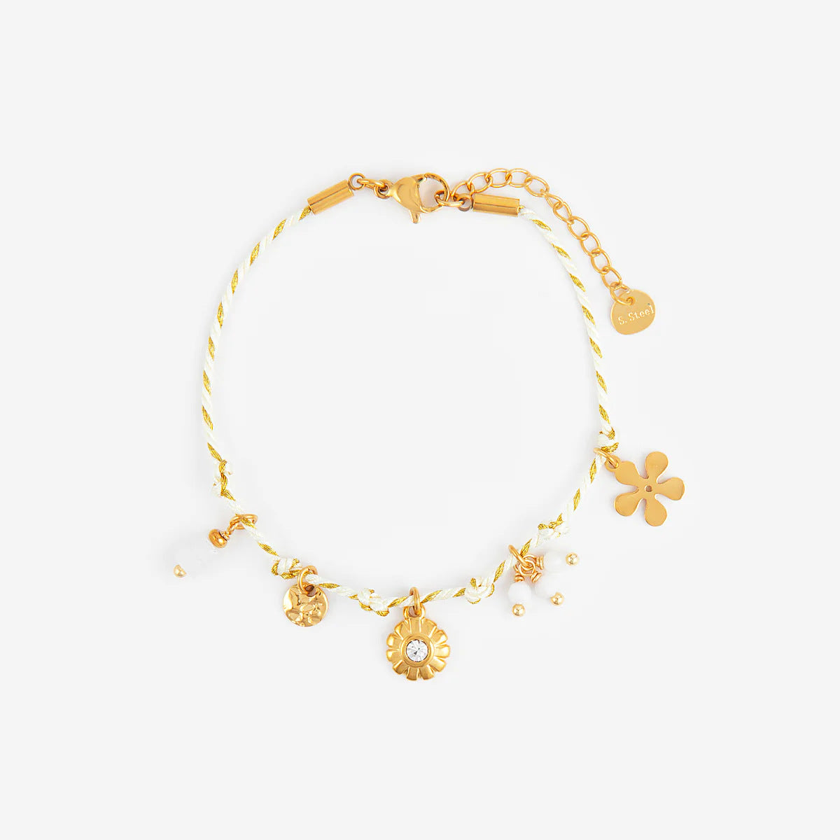 Fashion Unisex 18K Gold Plated Titanium Steel Necklace with Shell Starfish Whale Heart Pendants