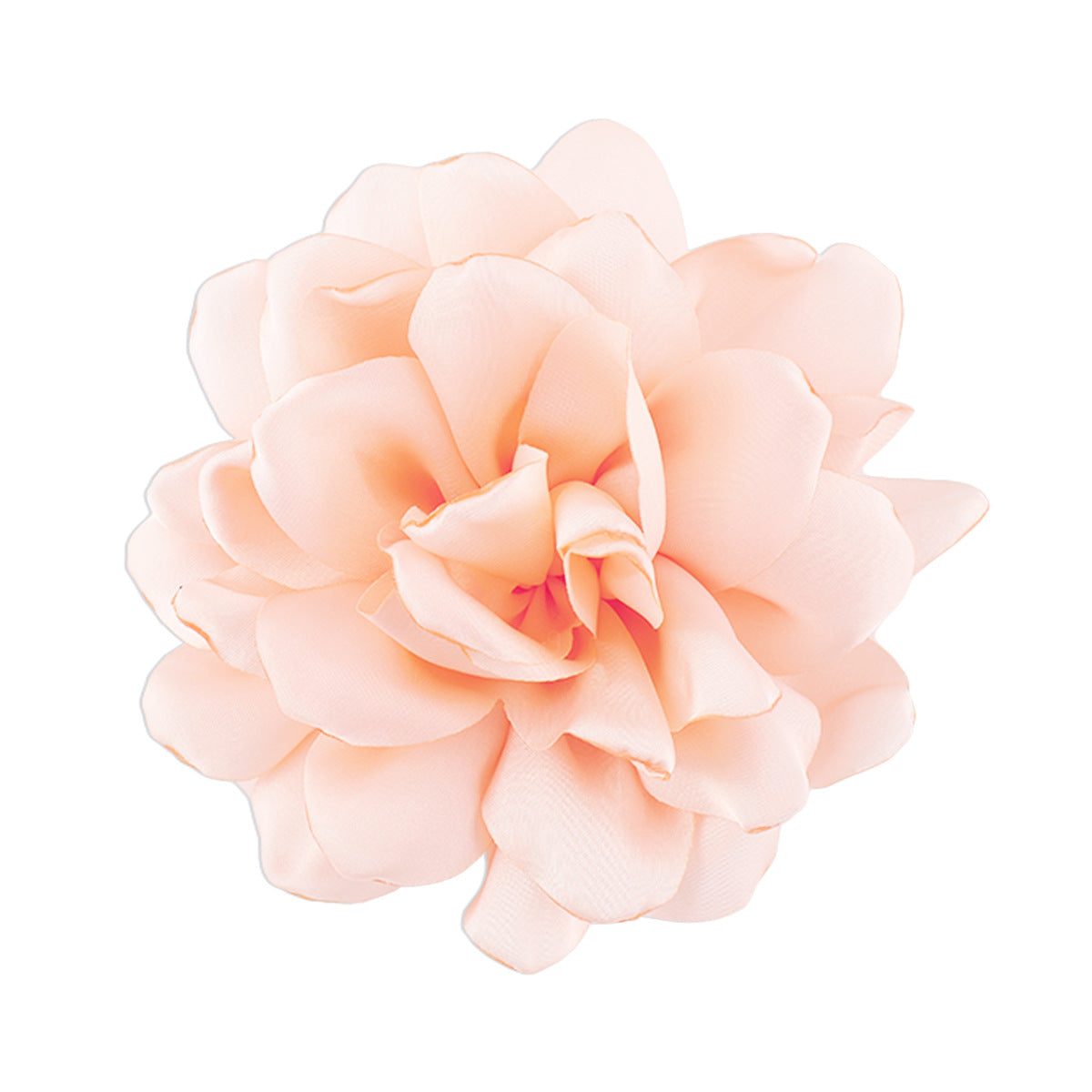 Broche vintage de tela hecho a mano con forma geométrica y diseño floral 3D para mujer