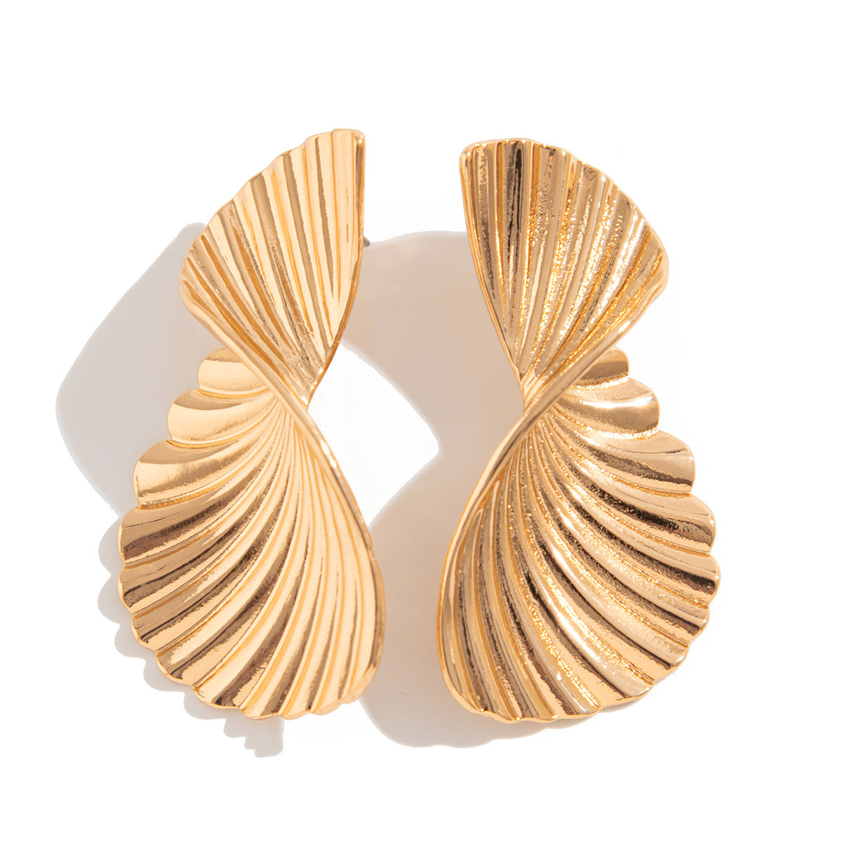 Luxury Geometric Zinc Alloy Plated Earrings for Women