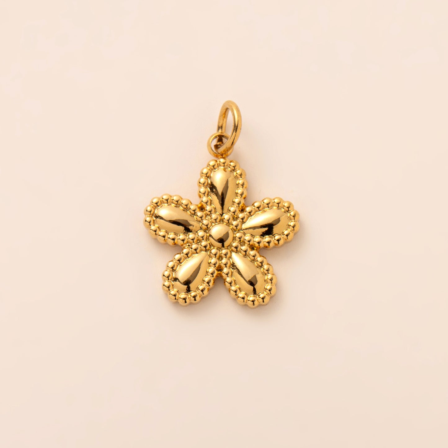 Casual Stainless Steel PVD 18K Gold Plated Heart Charm Bar
