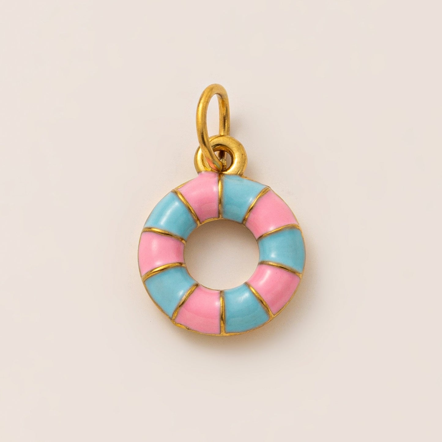 Sweet Minimalist Colorful Acrylic Bag Charm with Fruit Food Pattern