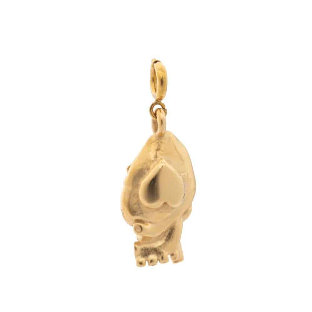 Vintage Geometric Stainless Steel PVD Gold Plated Charm Bar