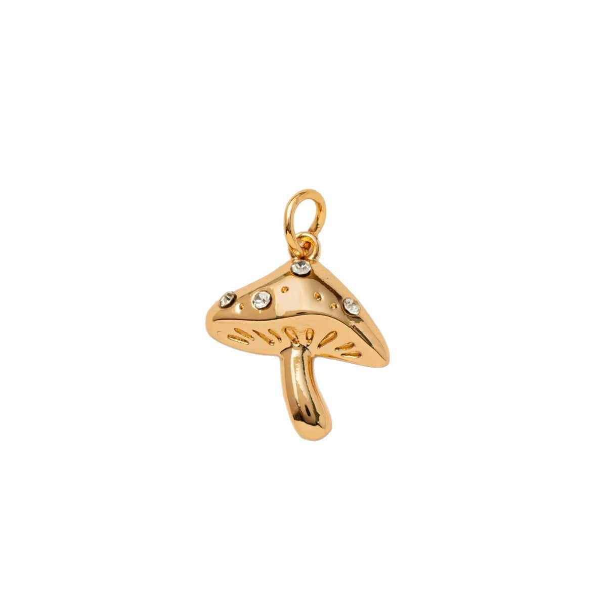 Fashion PVD Plated Brass Food Theme DIY Charm Bar Pendant