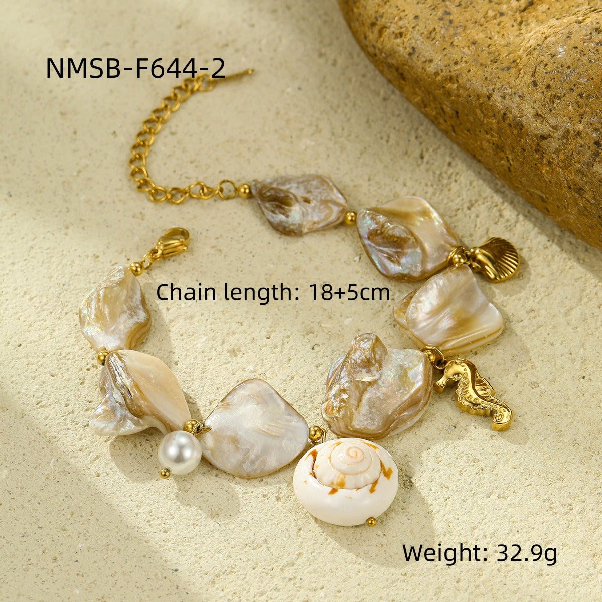 Fashionable Ocean-Themed Stainless Steel Plated Clavicle Necklace Set with Starfish and Coral Motifs for Women