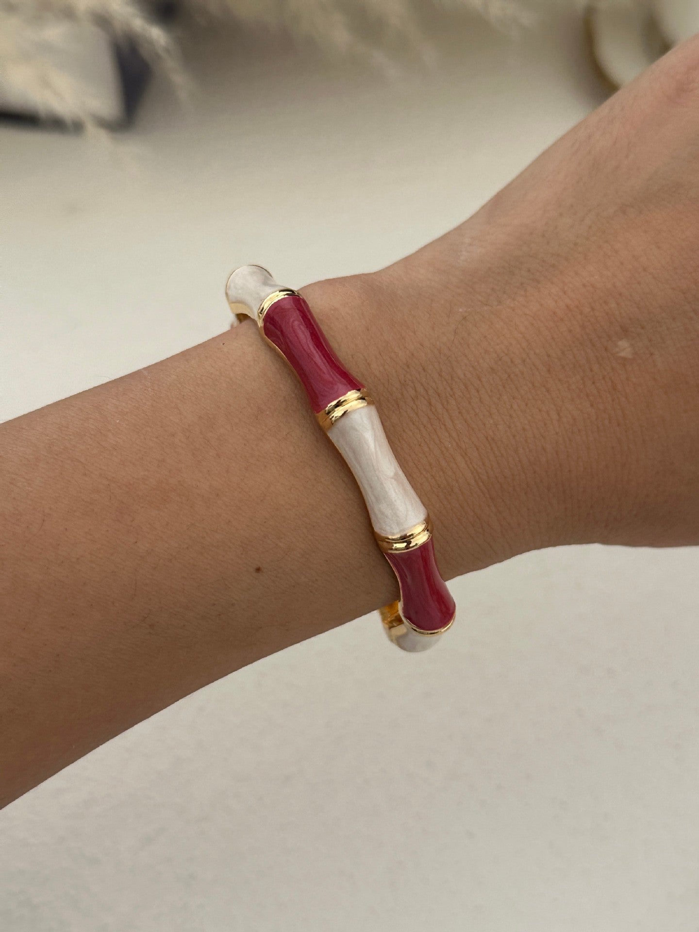 Bracciale bohémien in lega smaltata a goccia, rotondo ovale, geometrico da donna