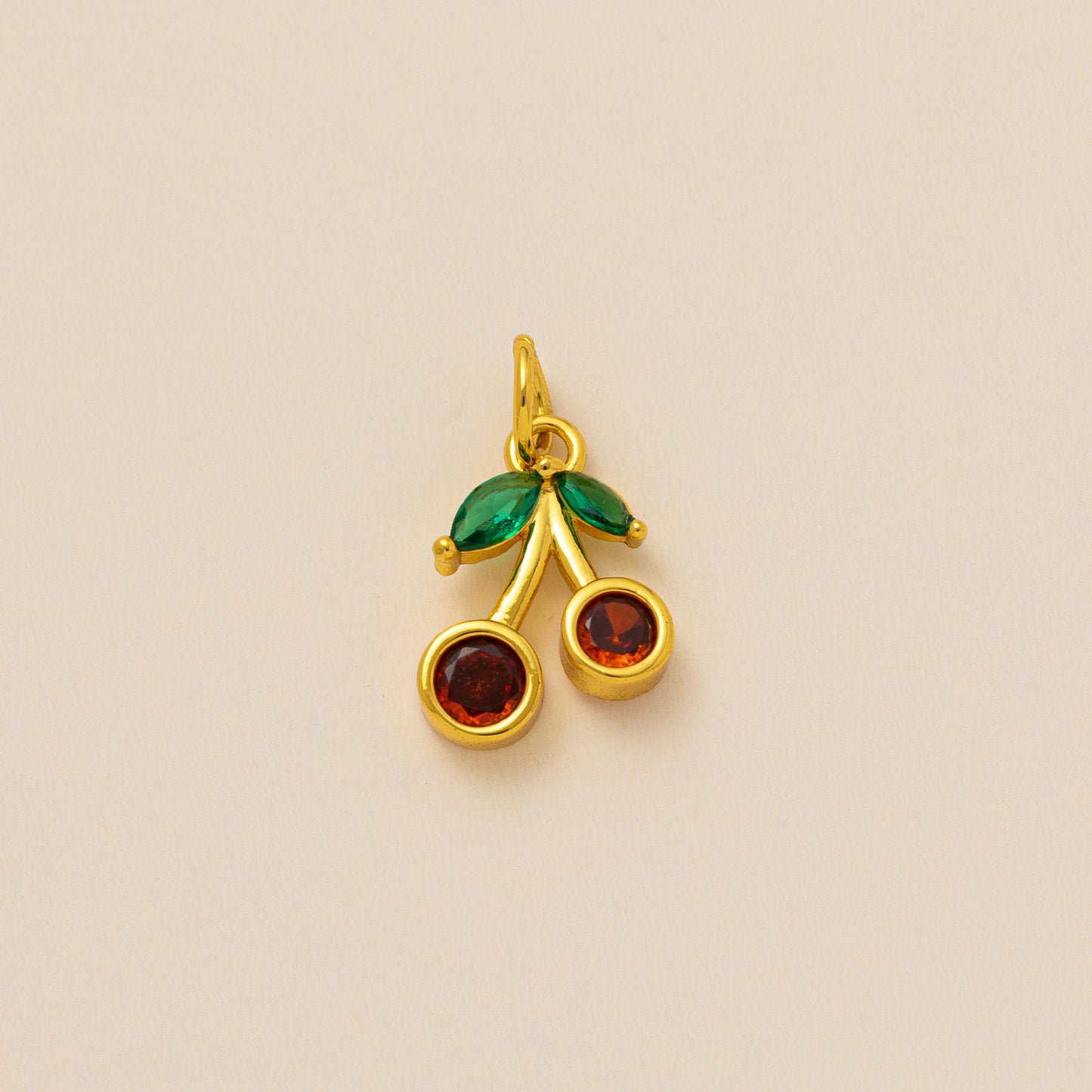 Minimalist Casual Fruit Pattern Plated Brass Pendant Necklace for Unisex