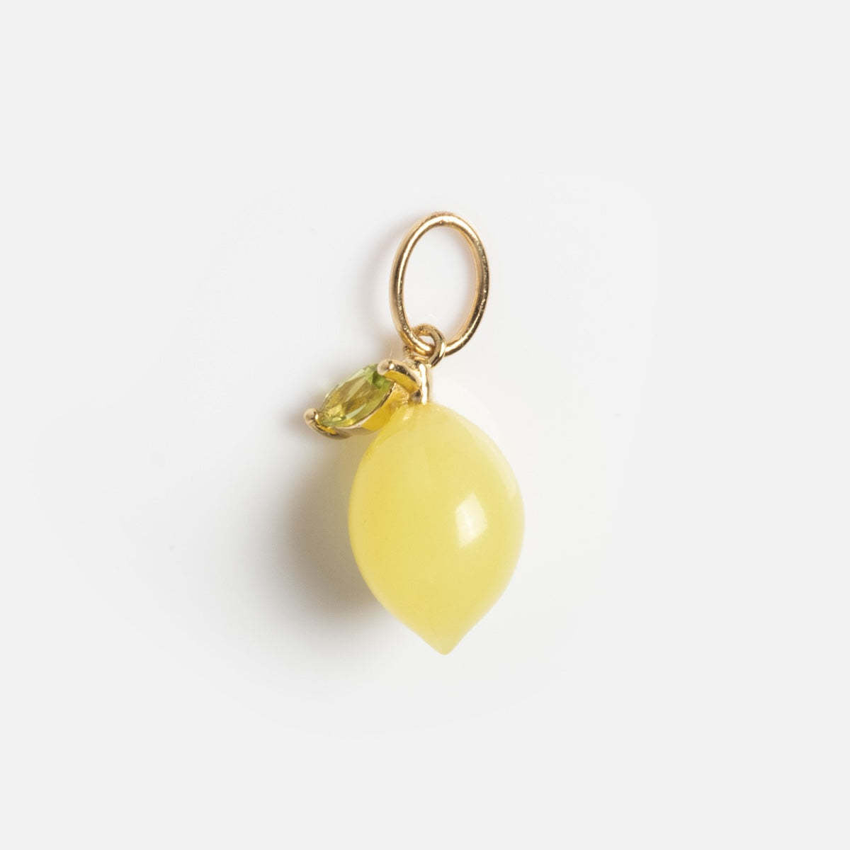 Vintage 18K Gold Plated Titanium Steel Fruit Series Charm Bar for DIY Necklace