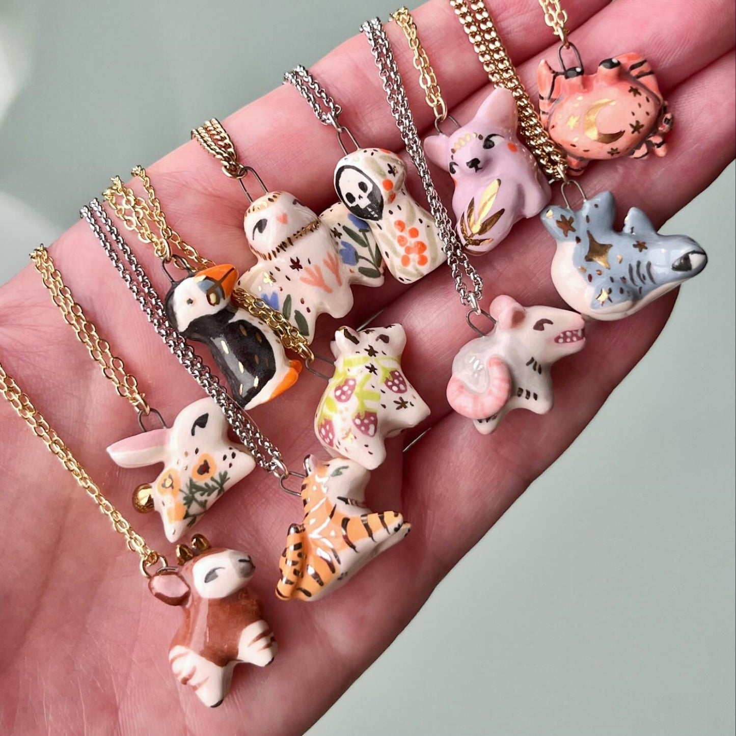 Luxury Casual Plated Stainless Steel Animal Pendant