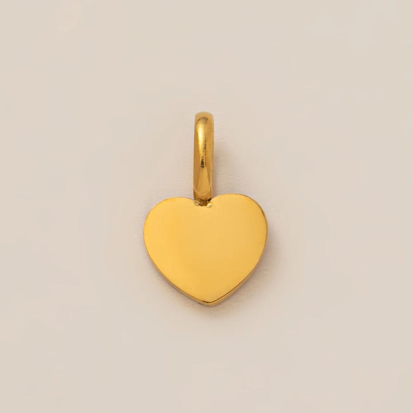 Geometric Stainless Steel PVD Plated 18K Gold DIY Charm Bar Pendant
