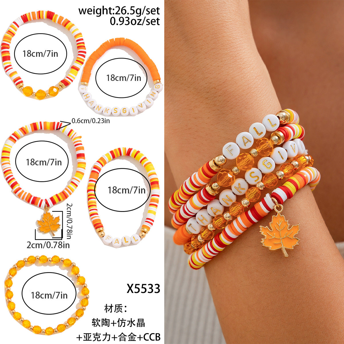 Pulsera con Colgante de Pavo Personalizado con Detalles de Cristales y Borla para Mujer