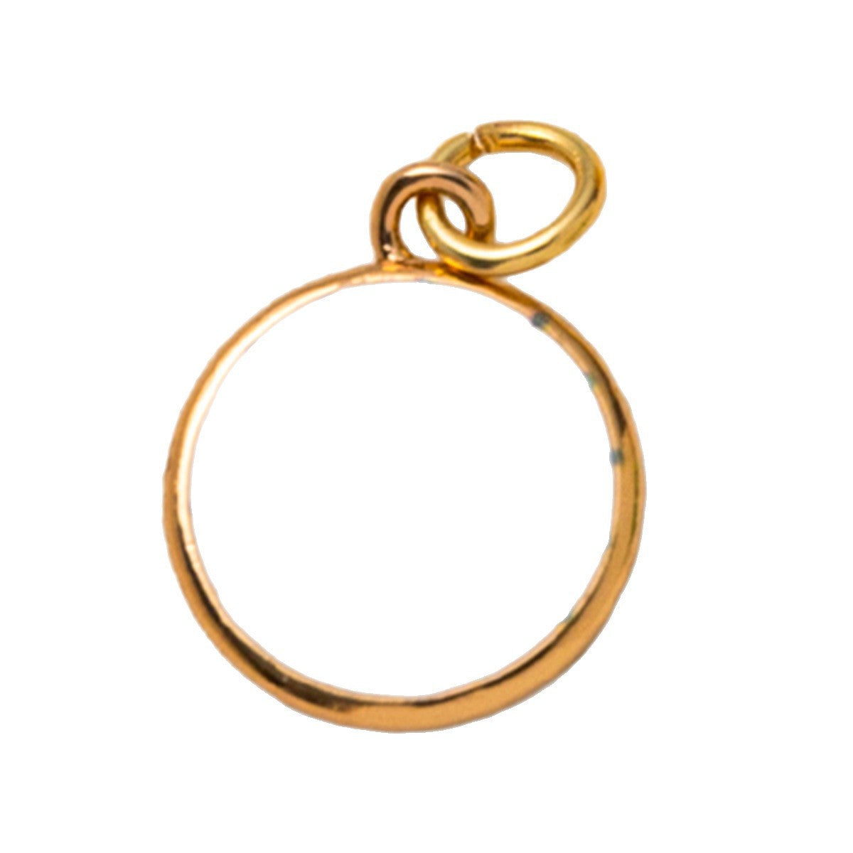Minimalist Floral Pattern Brass PVD Plated Charm Bar