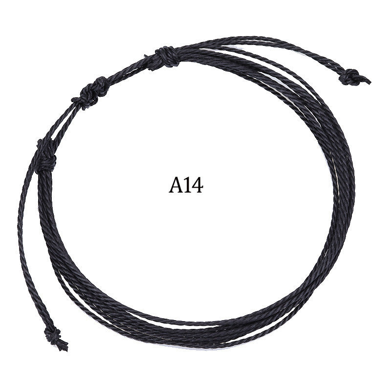 Handmade Braided Heart Nylon Friendship Bracelet Unisex