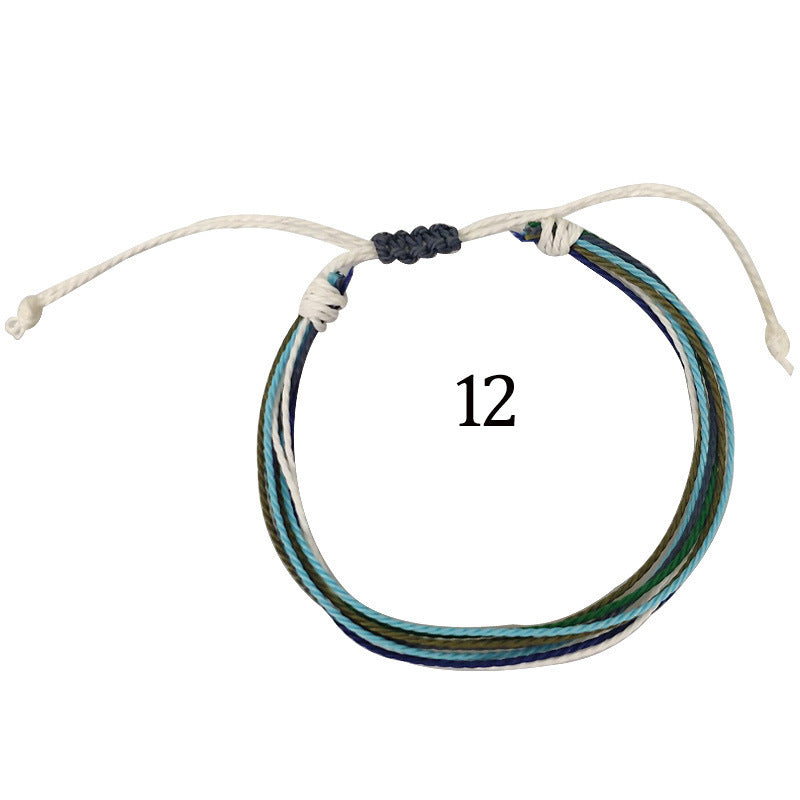 Handmade Braided Heart Nylon Friendship Bracelet Unisex