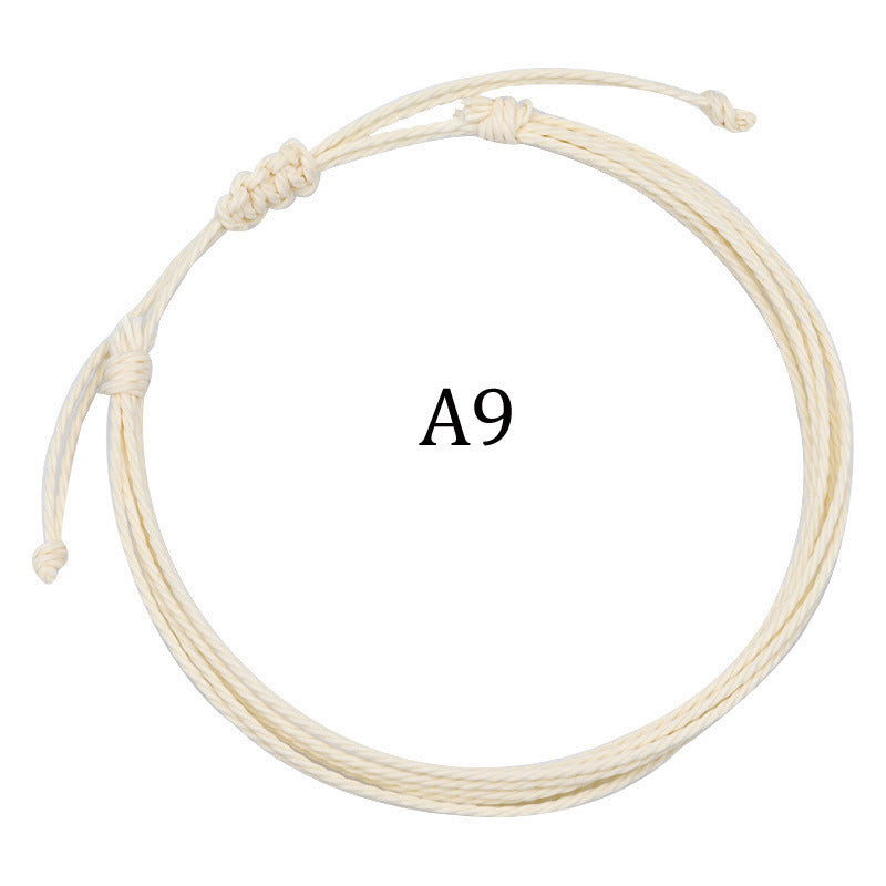 Handmade Braided Heart Nylon Friendship Bracelet Unisex