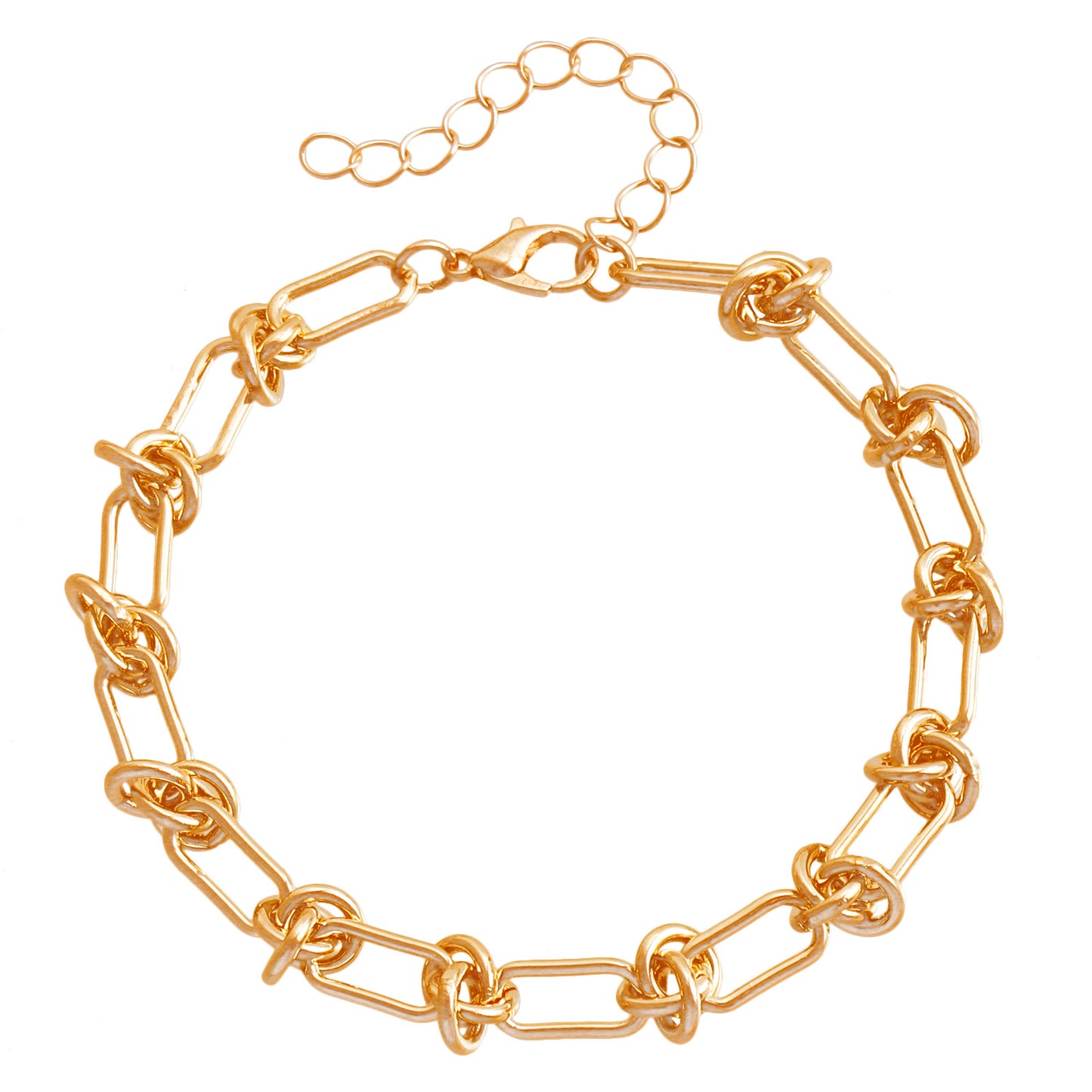 Collar con colgante geométrico en forma de U minimalista para mujer con cadena de metal chapado y diseño delicado para la clavícula