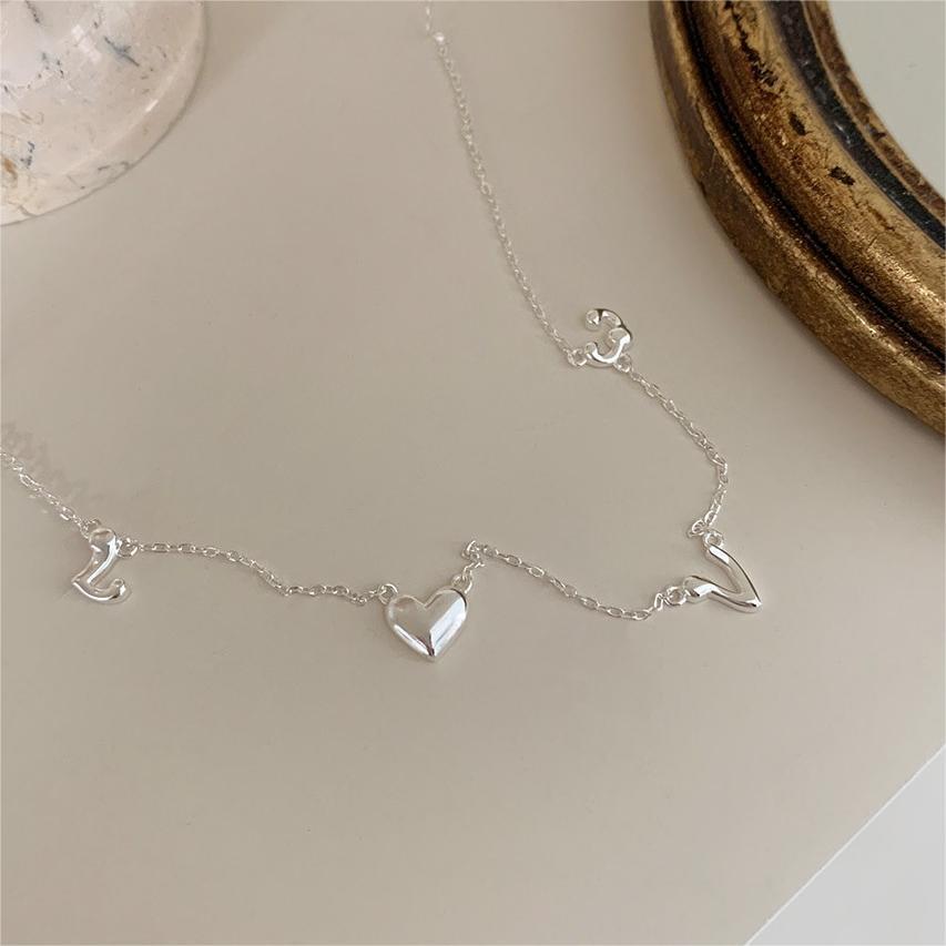 Minimalist Geometric Tulip Pendant Necklace in 925 Sterling Silver with Gold Plating on Cross Chain