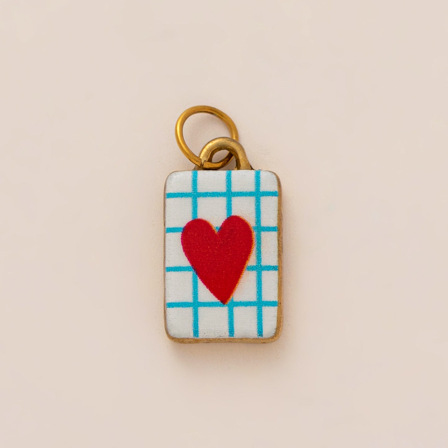 Casual Stainless Steel Geometric Flower Bow Drip Oil Plated Necklace with Cherry Strawberry Pattern