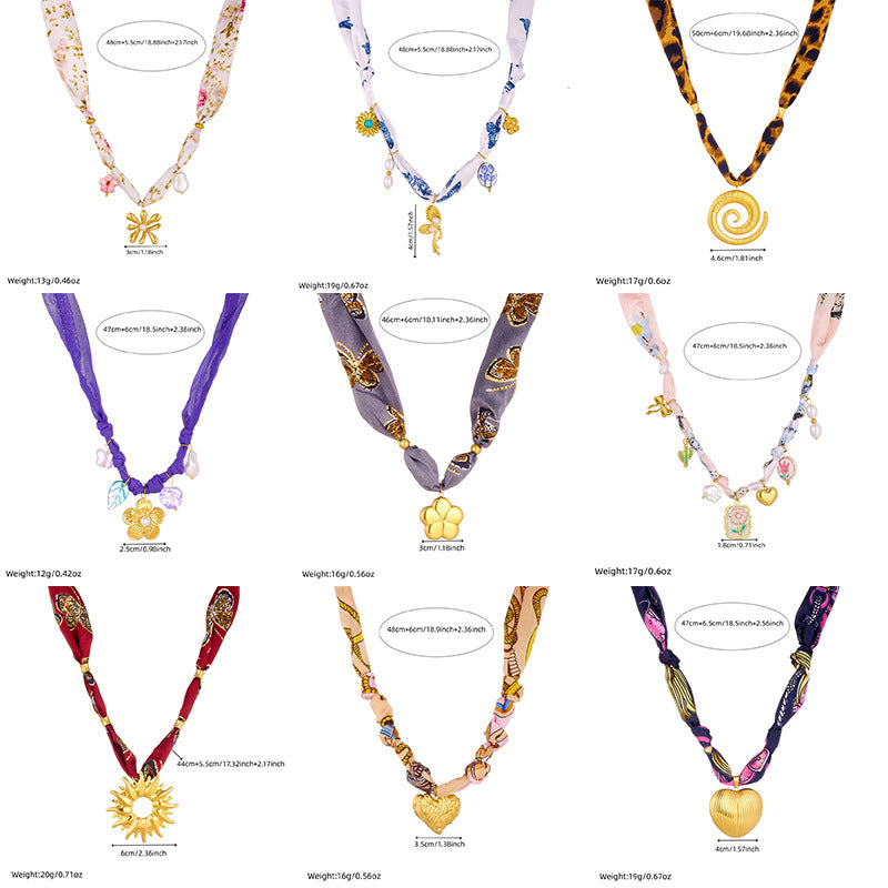 Vintage Elegant Gold Plated Drip Oil Square Floral Leopard Print Stainless Steel Pendant Necklace for Women